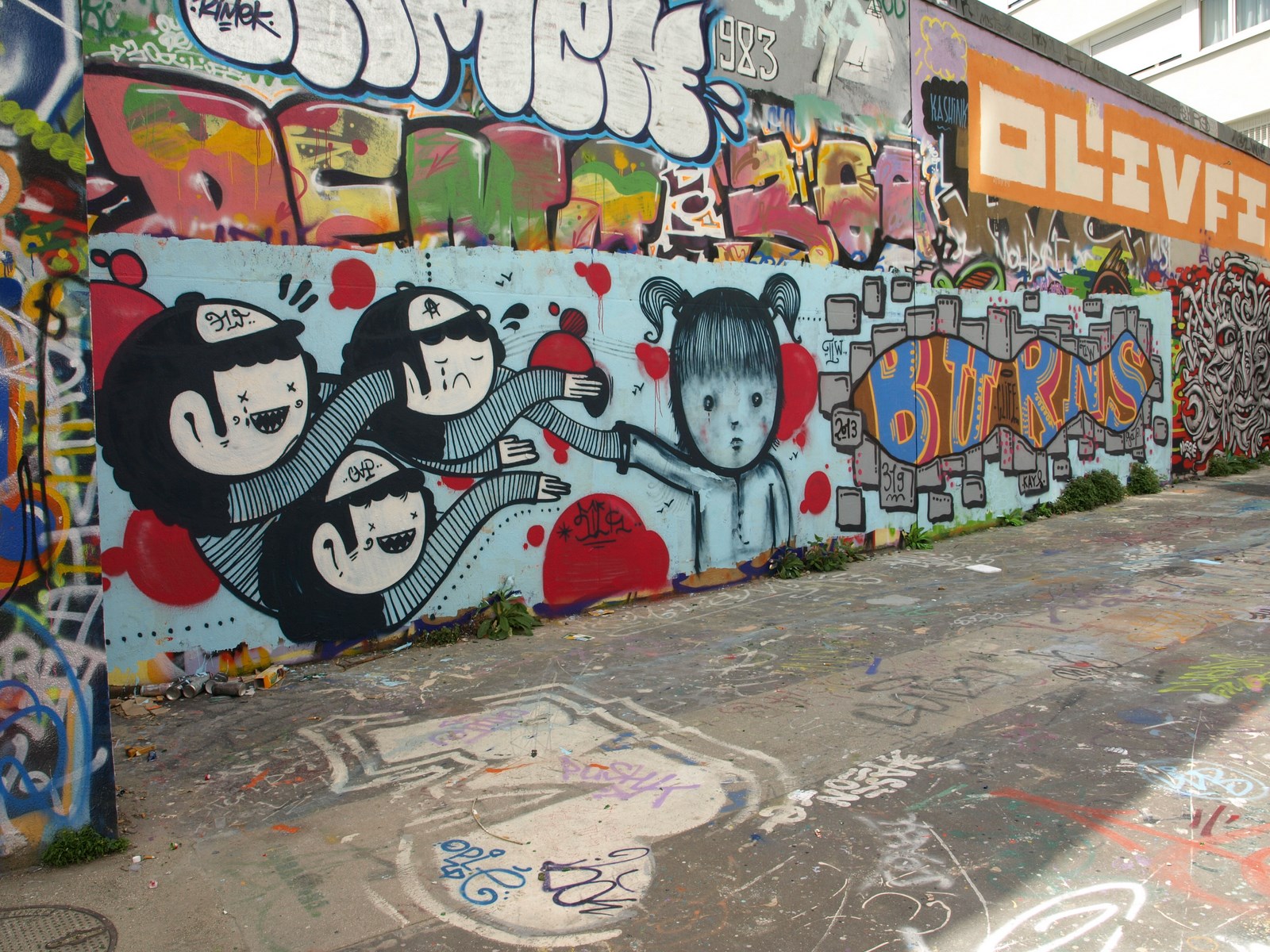 photo graffiti Paris 20éme arrondissement