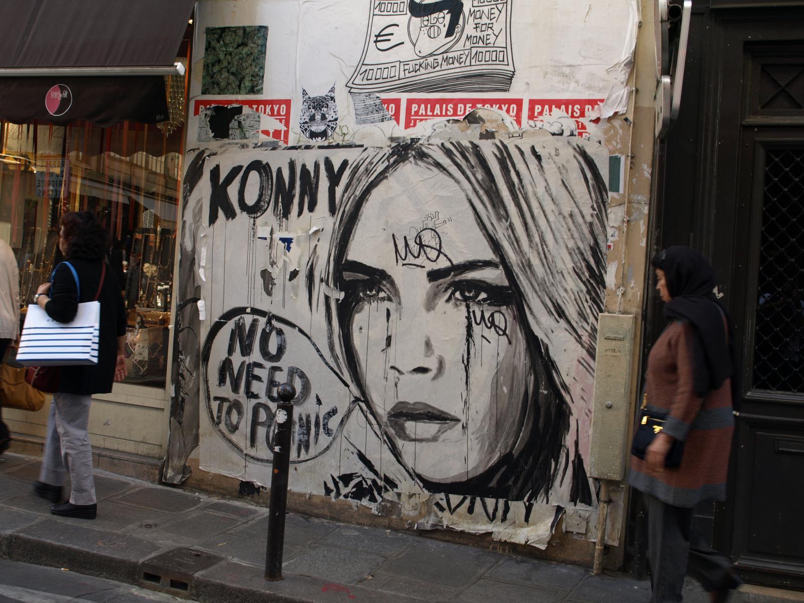 photo graffiti Paris 6éme arrondissement