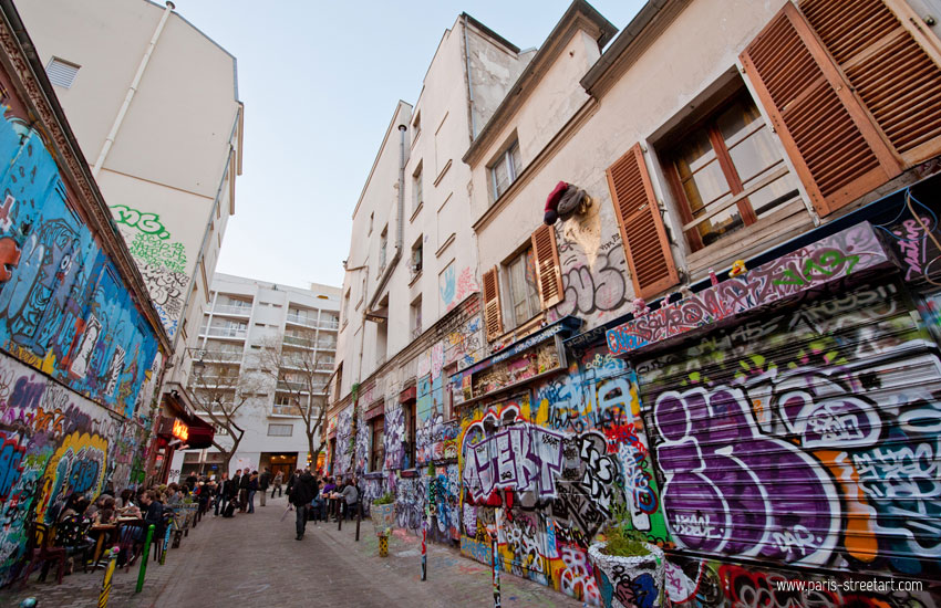 photo La rue Dnoyez dans le 20me arrondissement est menace