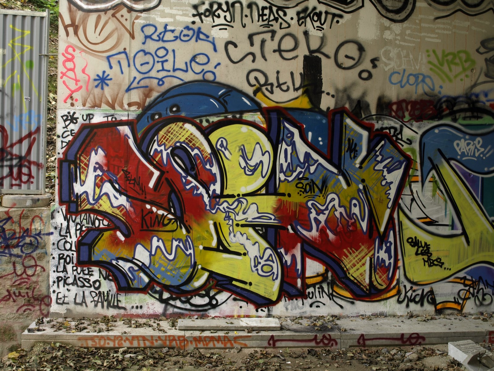 photo graffiti Paris 14éme arrondissement