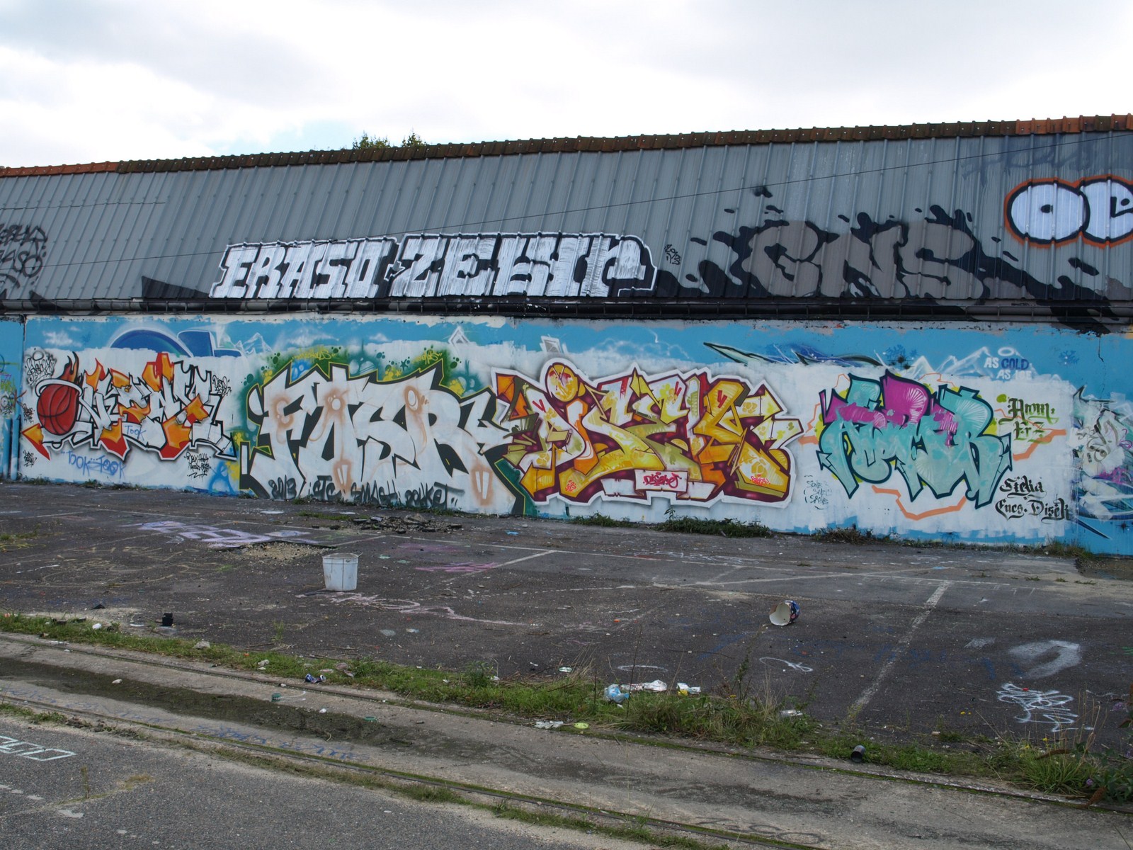 photo graffiti de Pantin