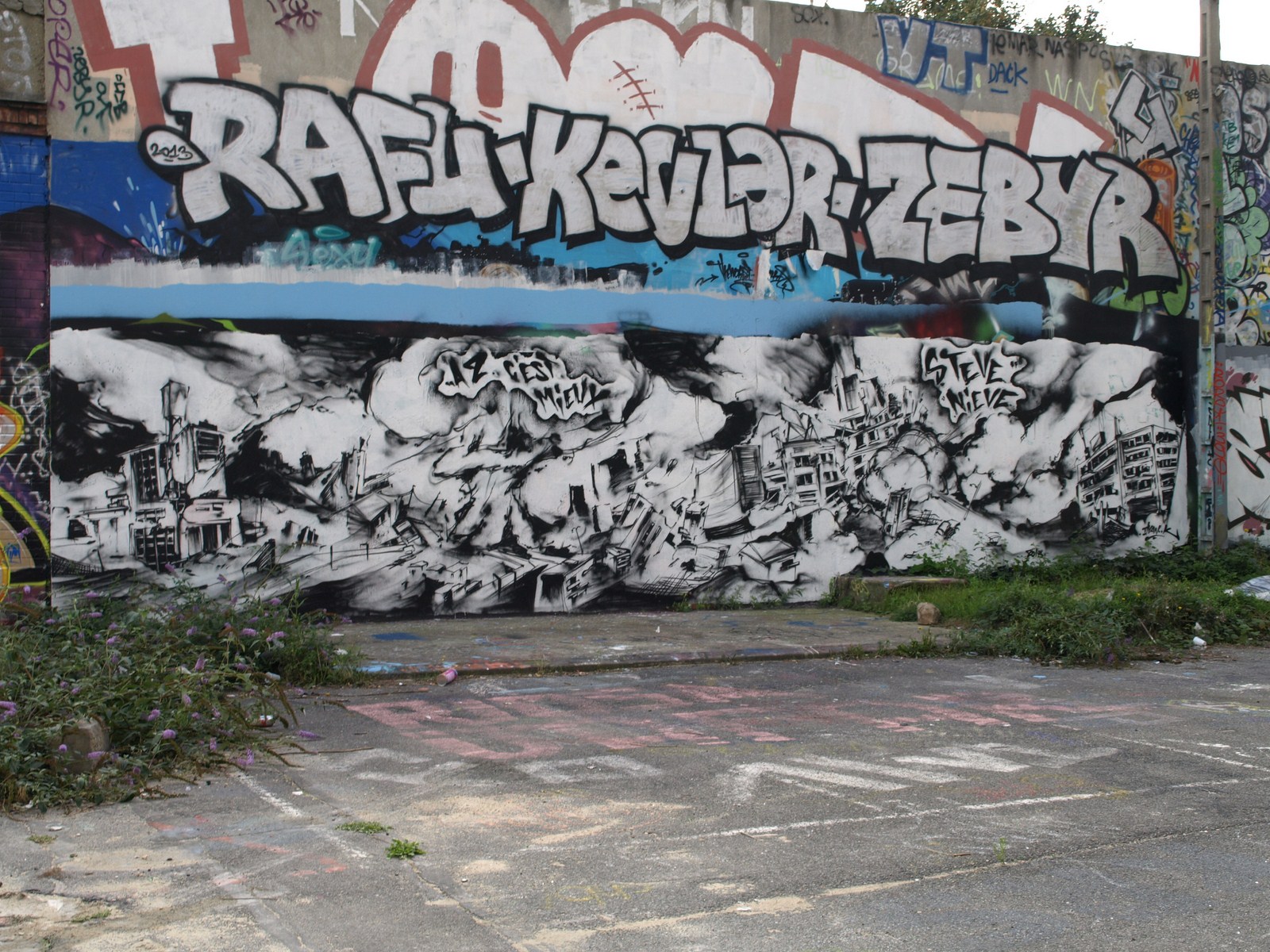 photo graffiti de Pantin