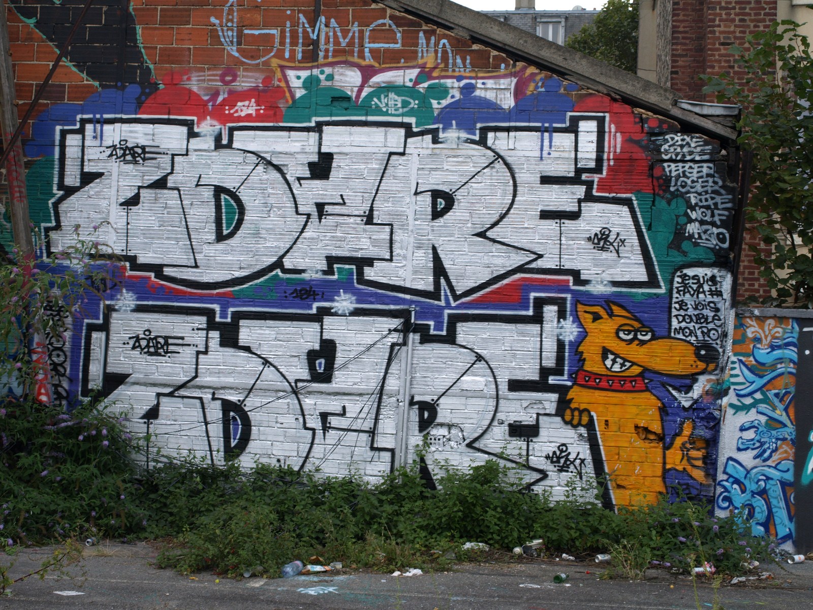 photo graffiti de Pantin