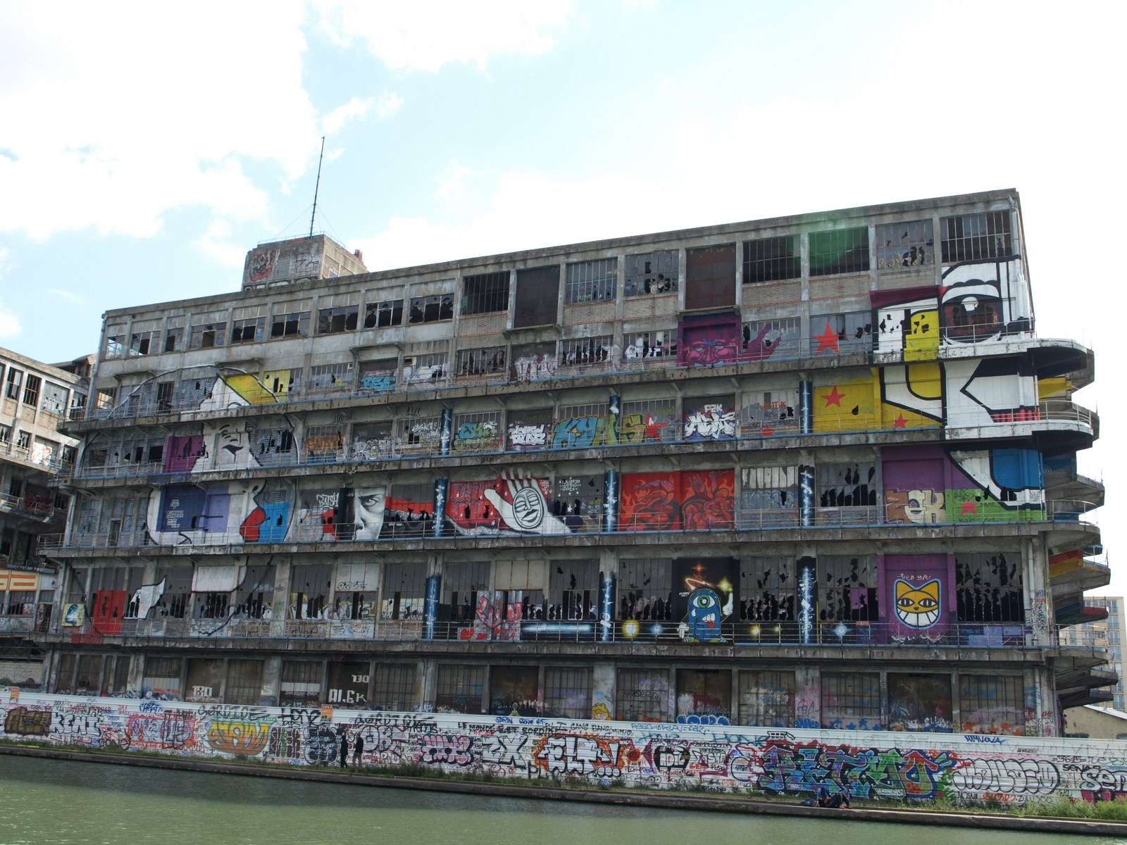 photo graffiti de Pantin