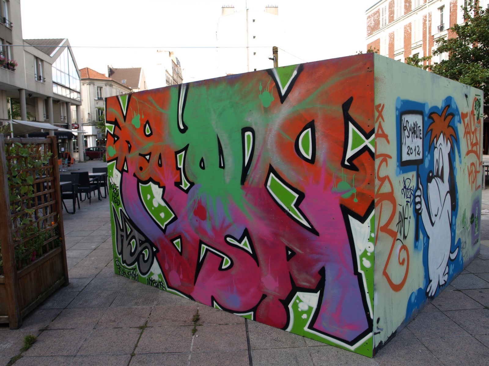 photo graffiti de Bagnolet