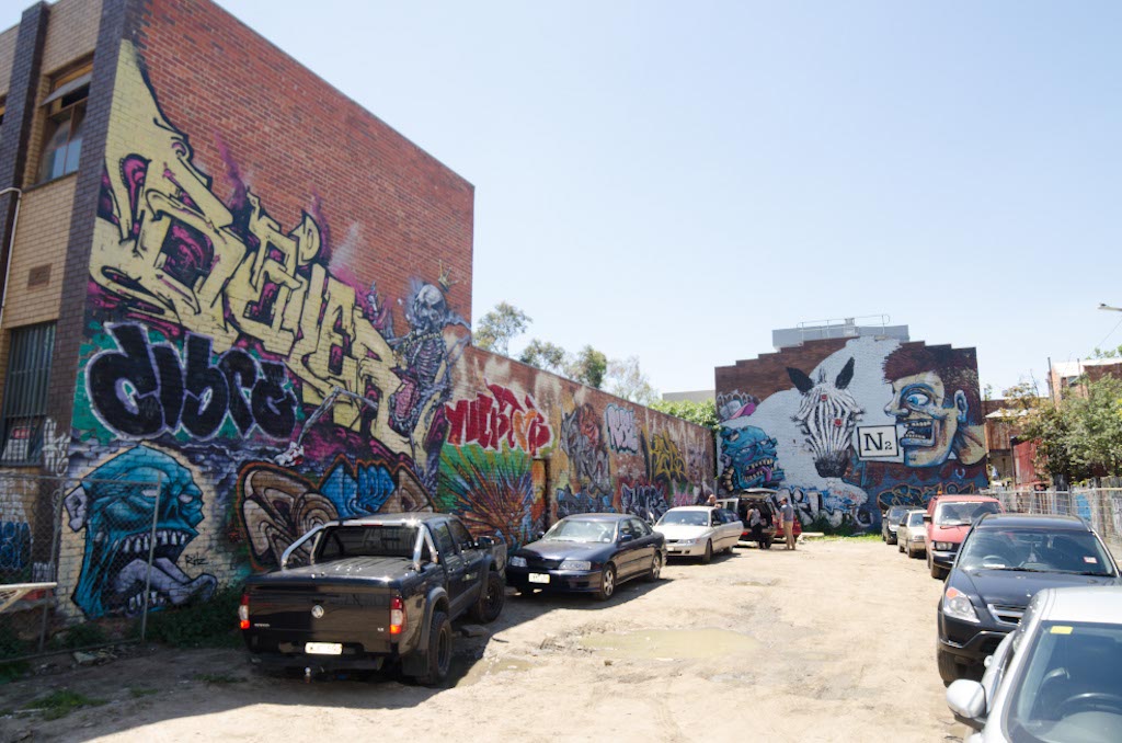 photo graffiti de Melbourne, Australie