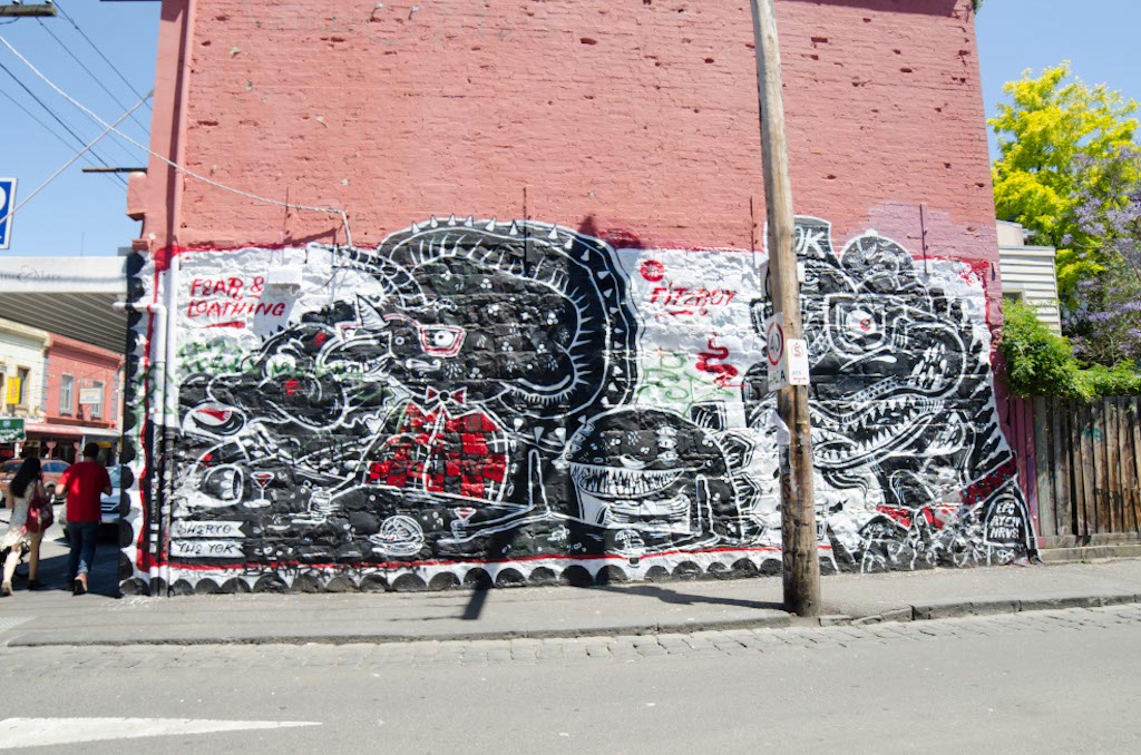 photo graffiti de Melbourne, Australie