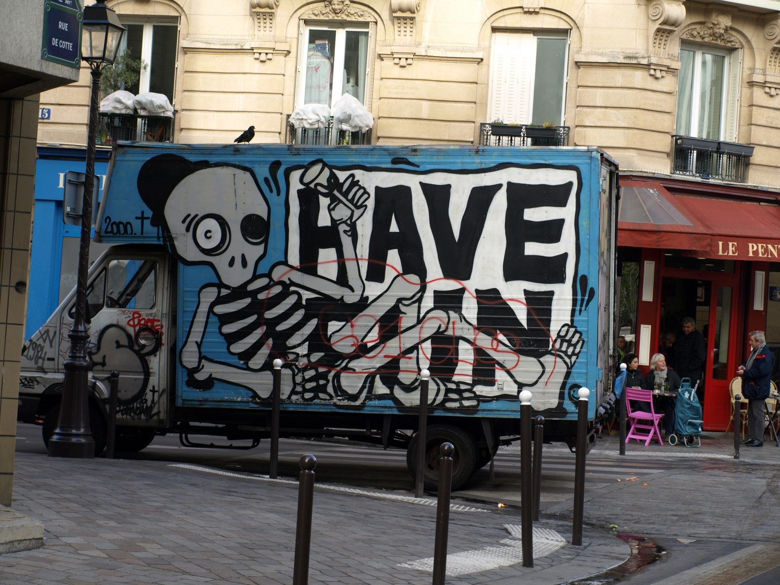 photo graffiti de Vehicule
