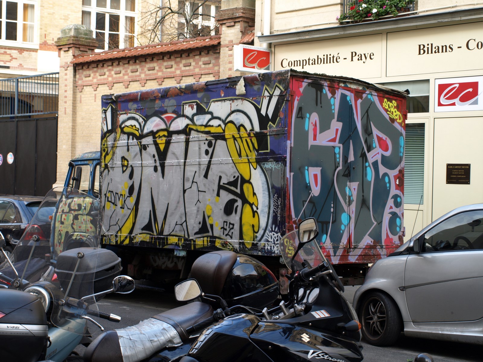 photo graffiti de Vehicule