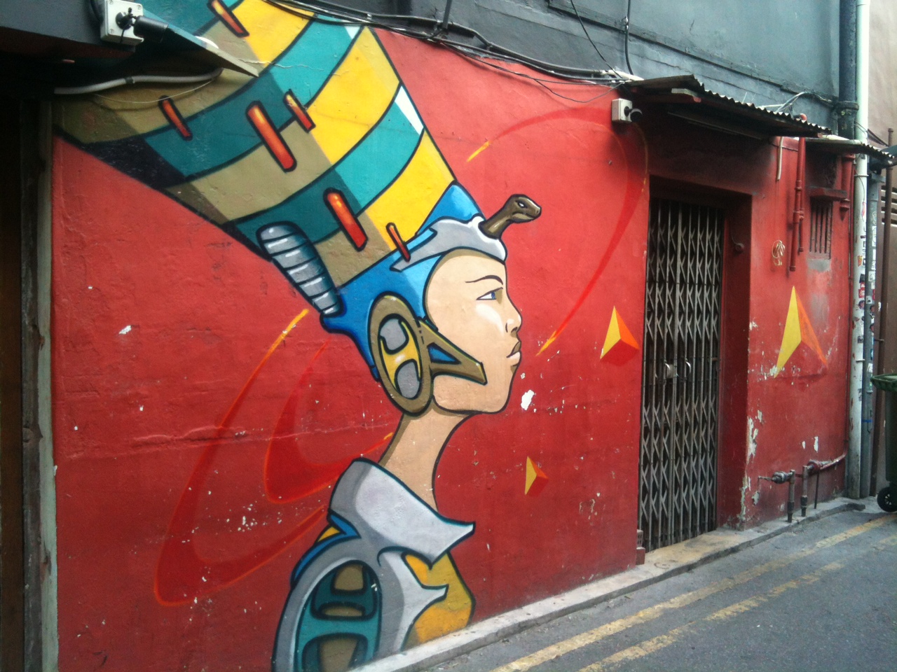 photo graffiti de Little India, Singapoure