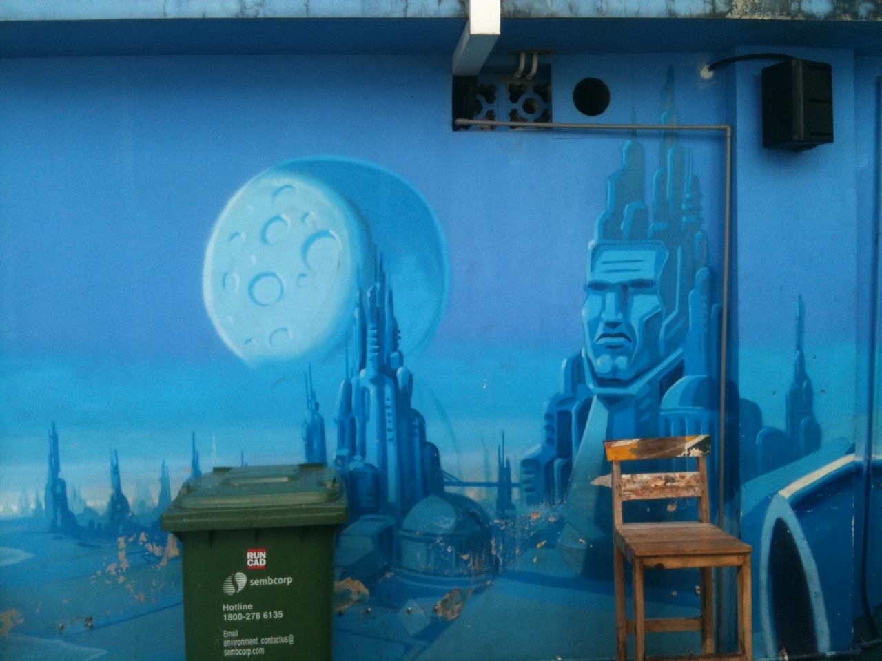 photo graffiti de Little India, Singapoure