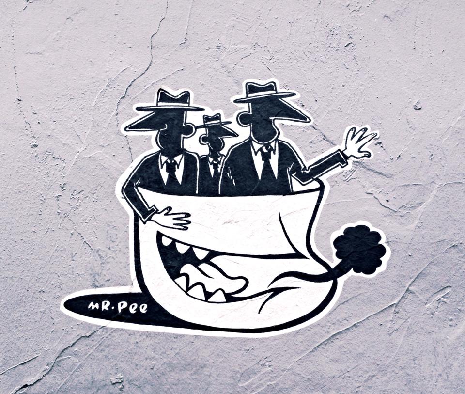 photo graffiti de Paris