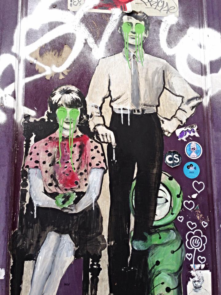photo graffiti de Paris