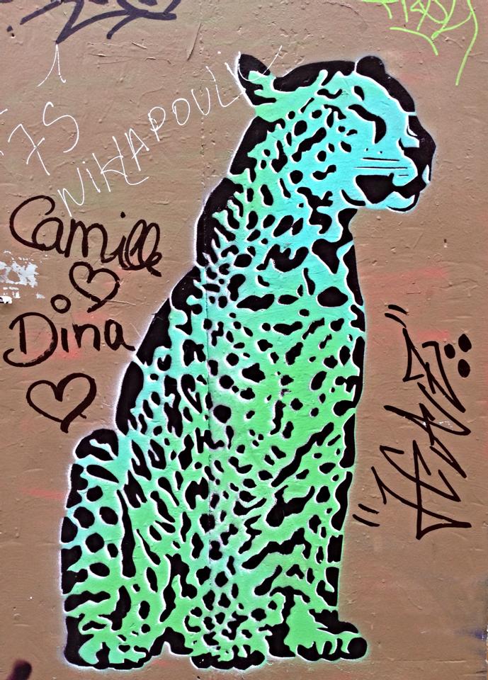 photo graffiti de Paris