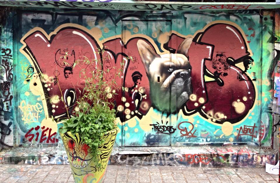 photo graffiti de Paris