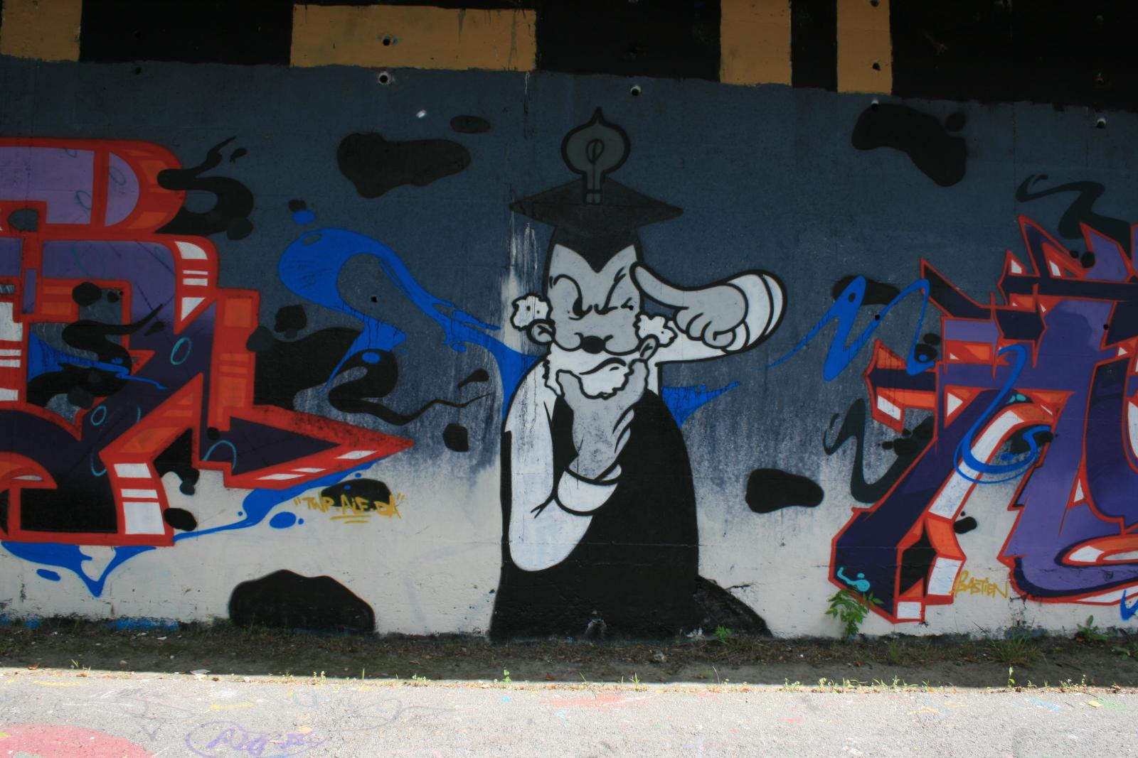 photo graffiti de Grenoble