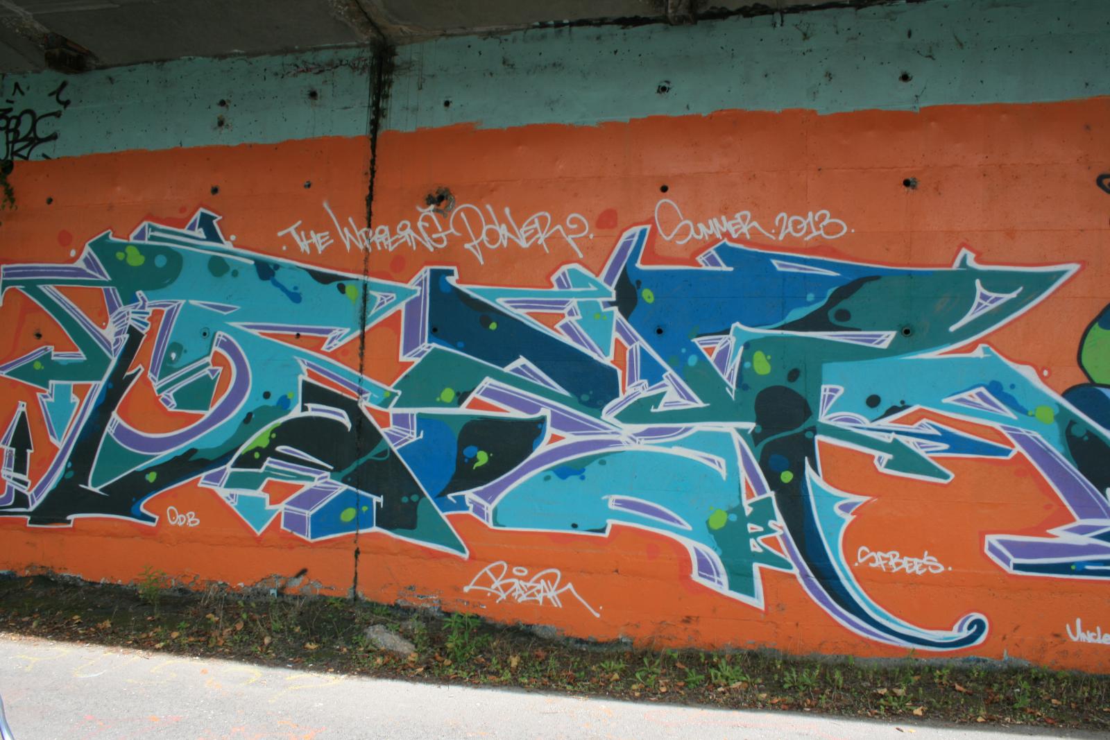 photo graffiti de Grenoble