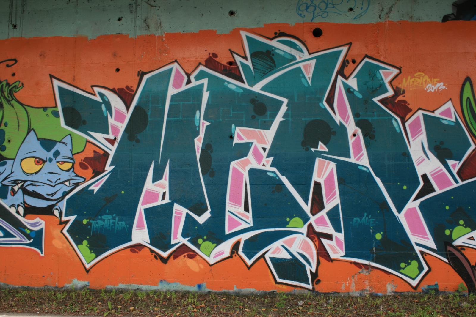 photo graffiti de Grenoble