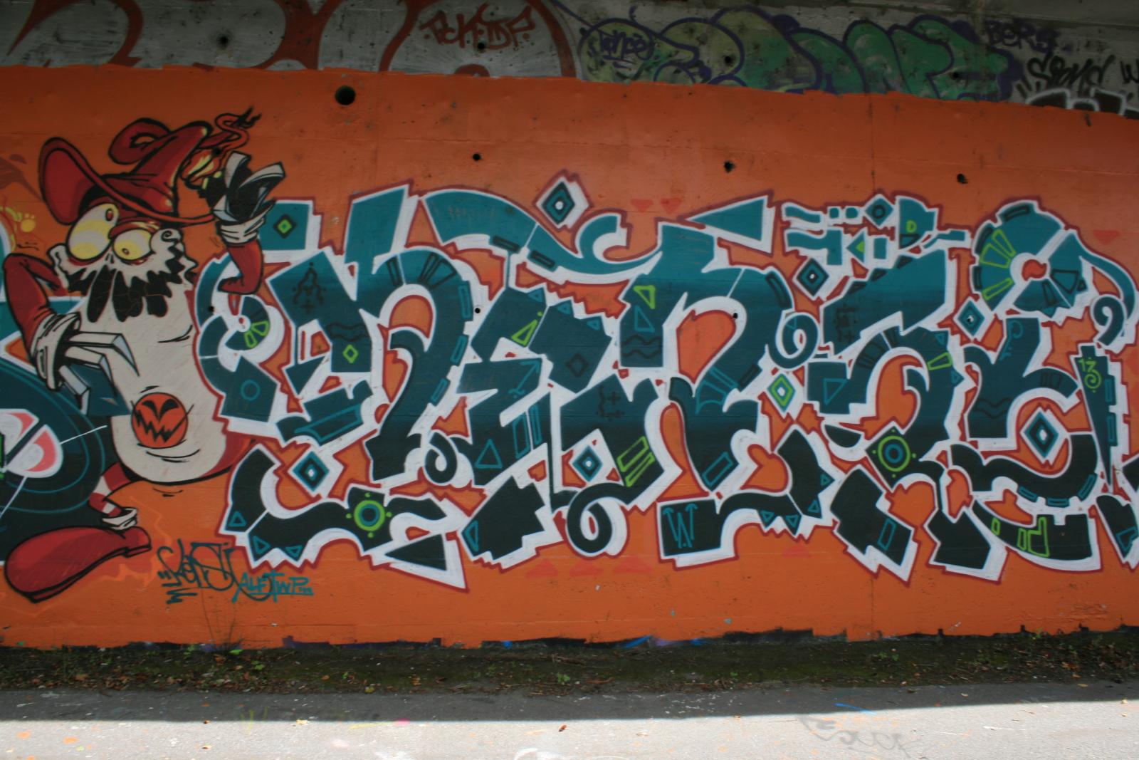 photo graffiti de Grenoble
