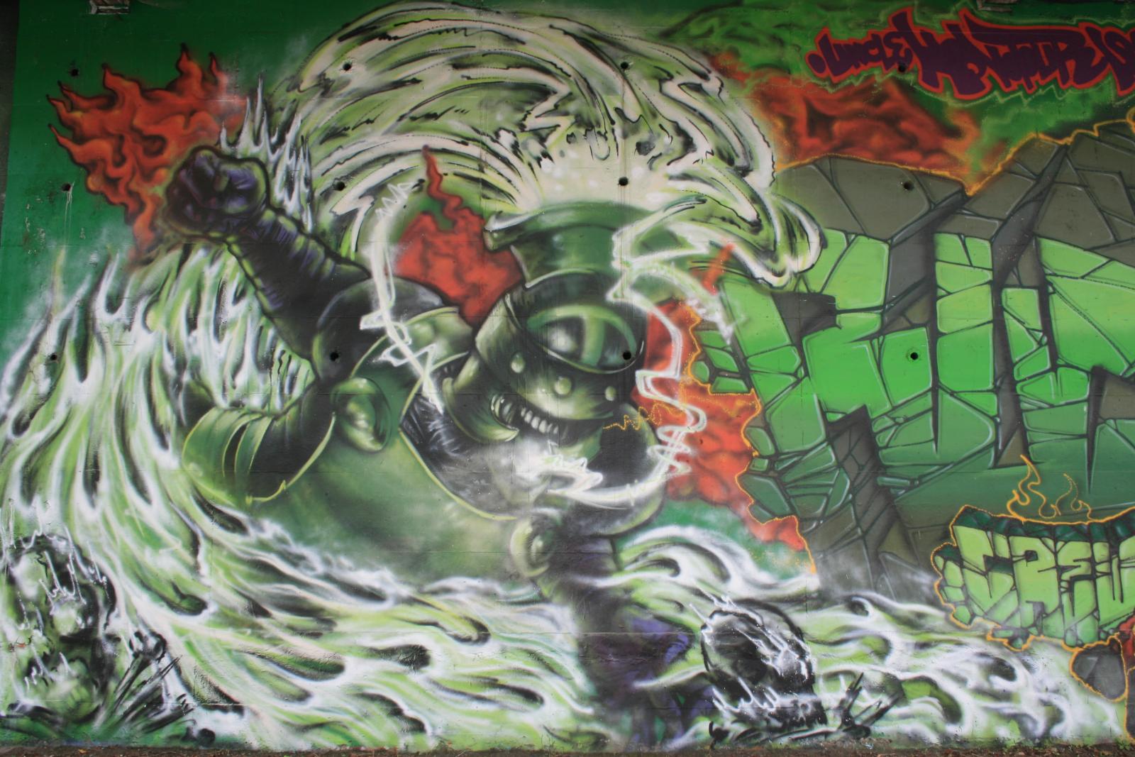 photo graffiti de Grenoble