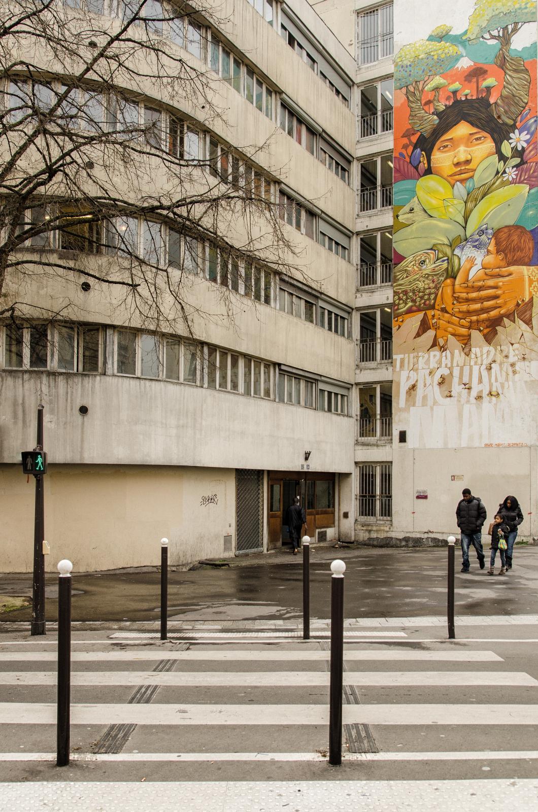 photo graffiti de Paris