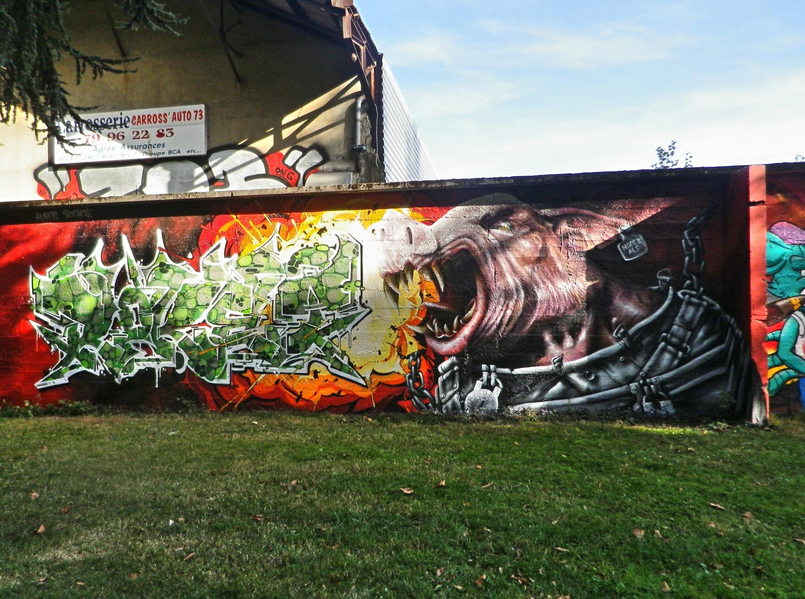 photo graffiti de Chambery
