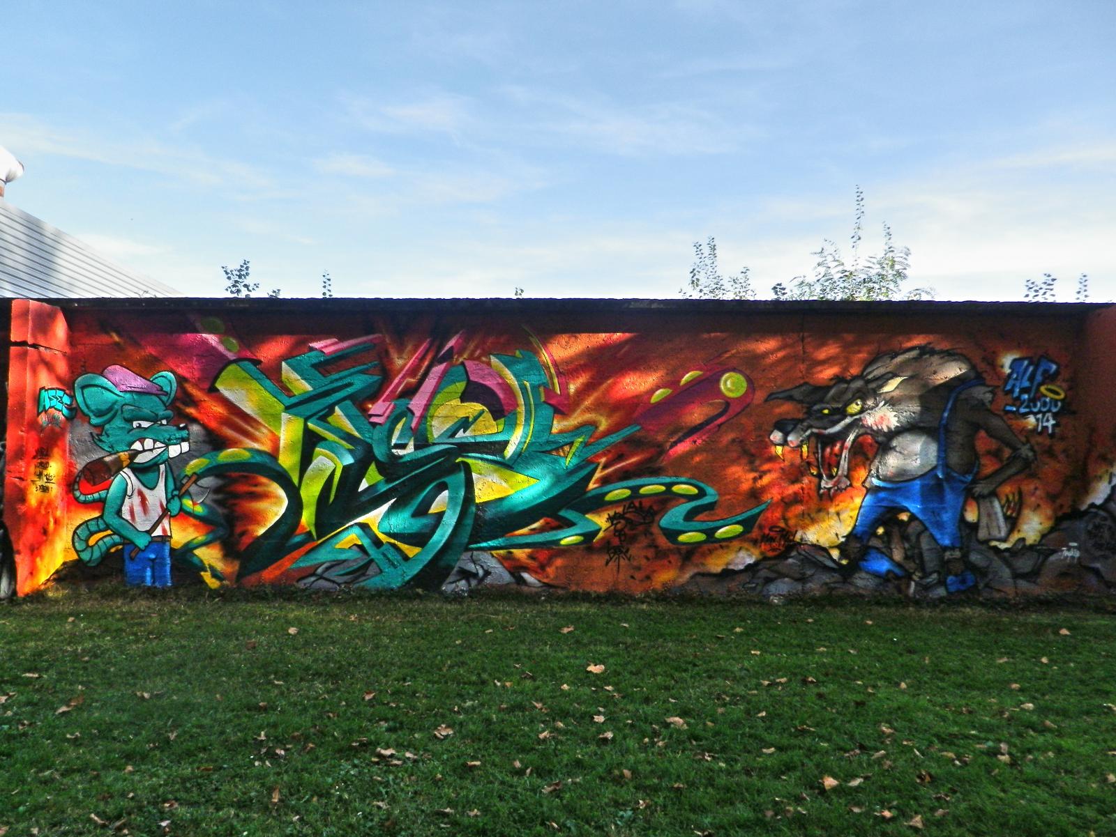 photo graffiti de Chambery