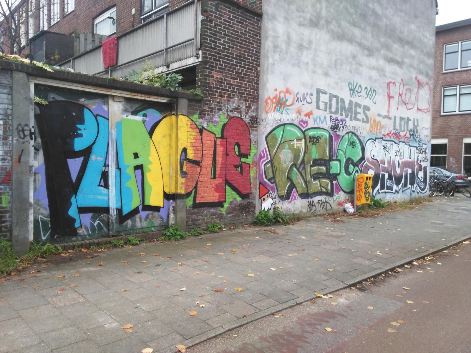 photo graffiti de Utrecht, Pays-Bas