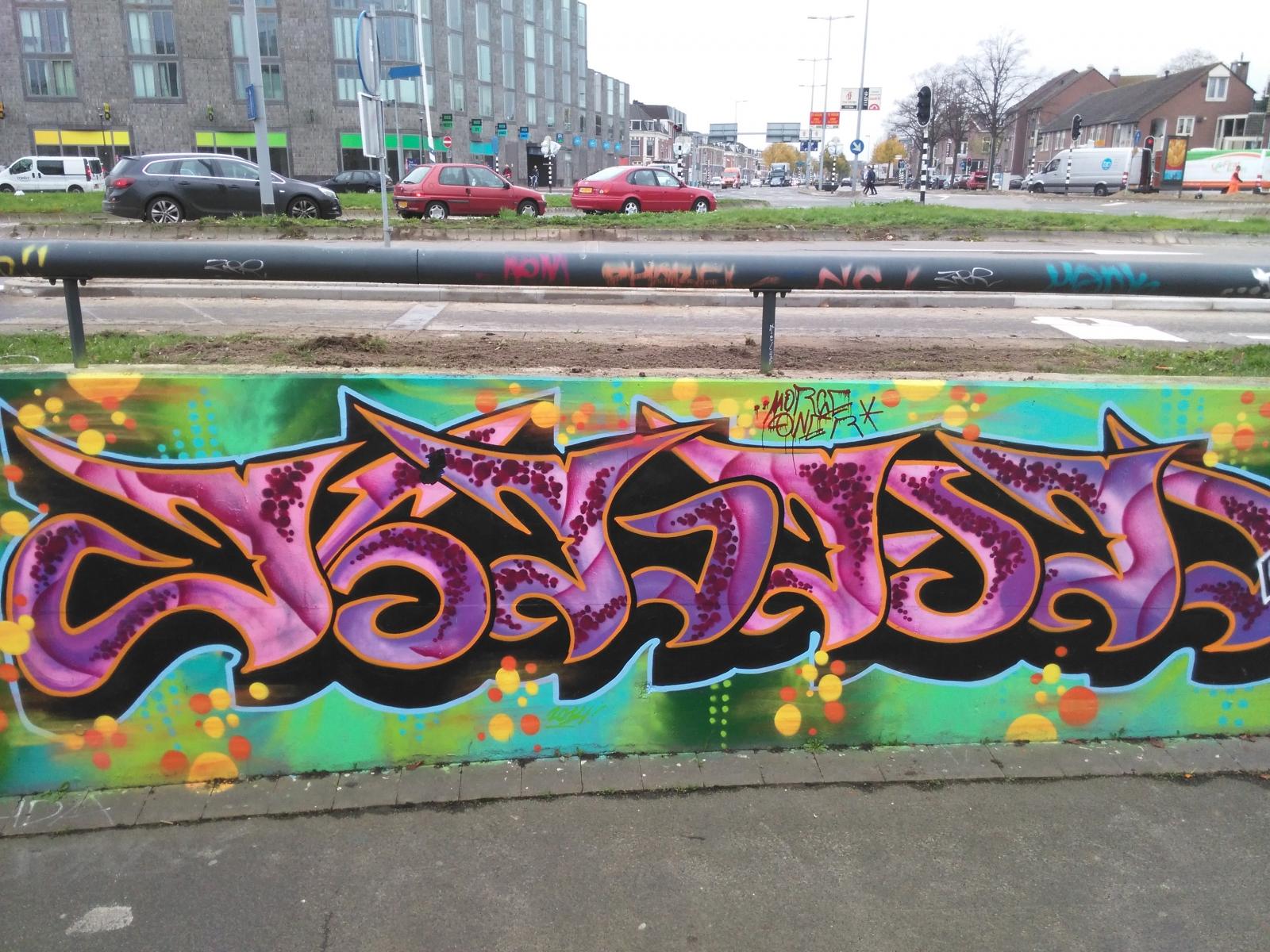 photo graffiti de Utrecht, Pays-Bas