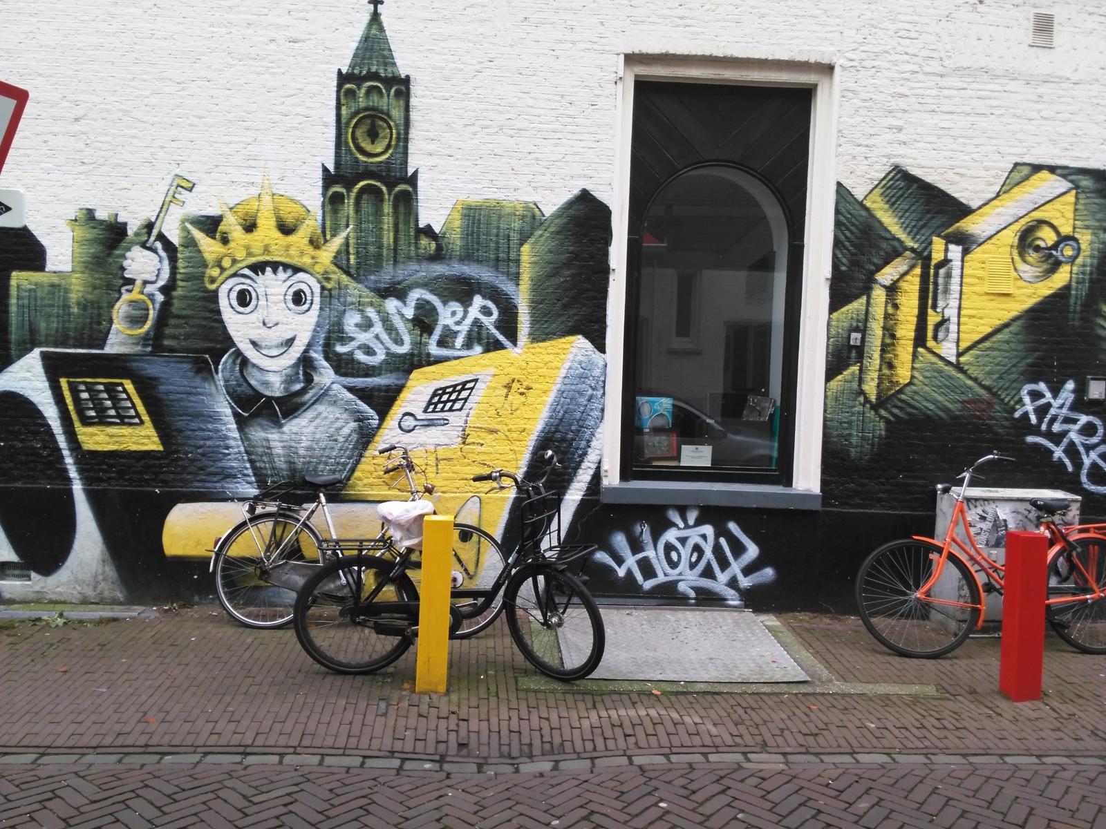 photo graffiti de Utrecht, Pays-Bas