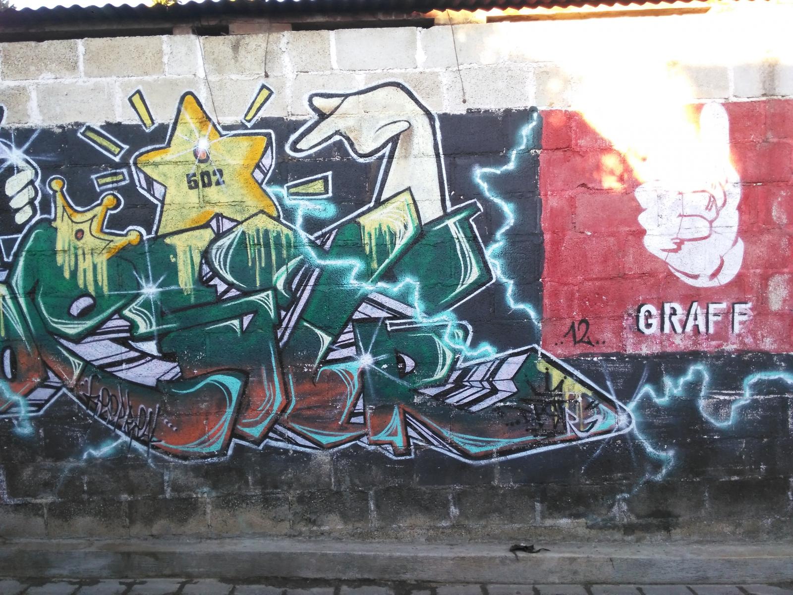 photo graffiti de San Pedro la Laguna, Guatemala