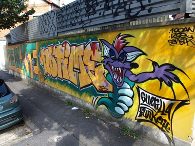 photo graffiti Bagnolet