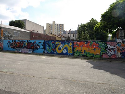 photo graffiti Pantin