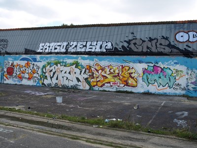 photo graffiti Pantin