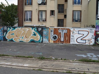 photo graffiti Pantin