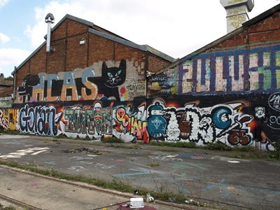photo graffiti Pantin