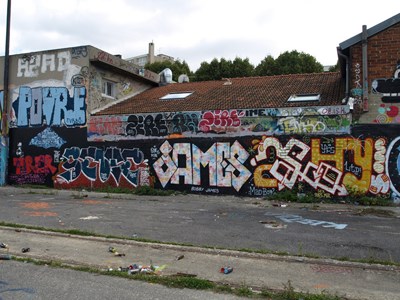 photo graffiti Pantin