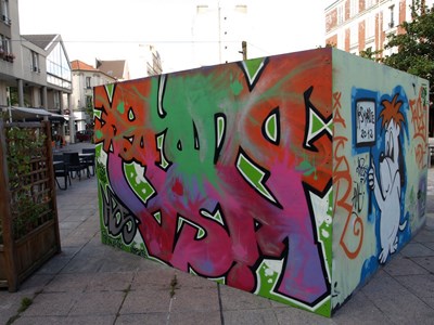 photo graffiti Bagnolet