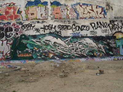 photo graffiti Paris 20eme arrondissement