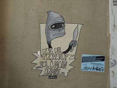 photo graffiti Paris 20eme arrondissement
