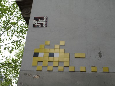 photo graffiti Paris 20eme arrondissement