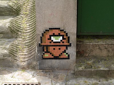photo graffiti Paris 20eme arrondissement