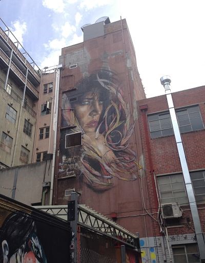 photo graffiti Melbourne, Australie