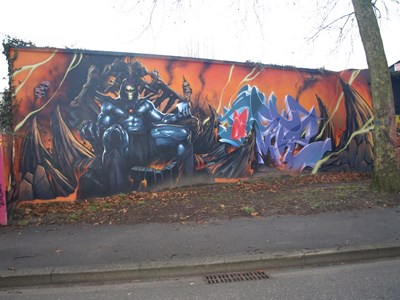 photo graffiti Chambery