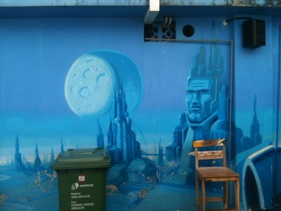 photo graffiti Little India, Singapoure