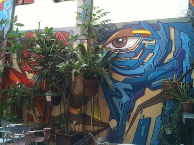 photo graffiti Little India, Singapoure