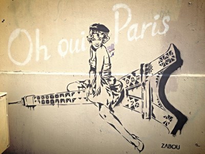 photo graffiti Paris