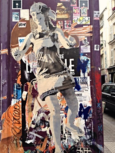 photo graffiti Paris