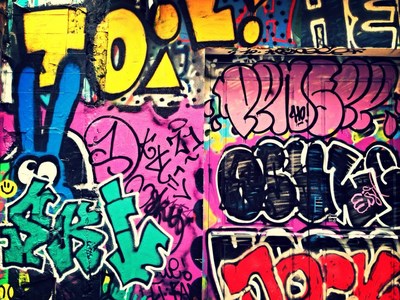 photo graffiti Paris