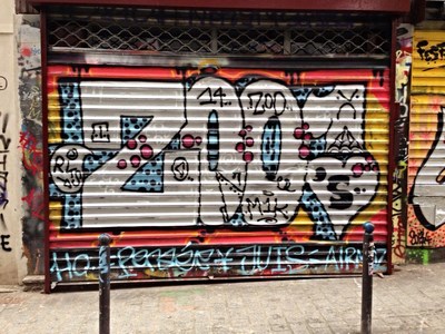photo graffiti Paris